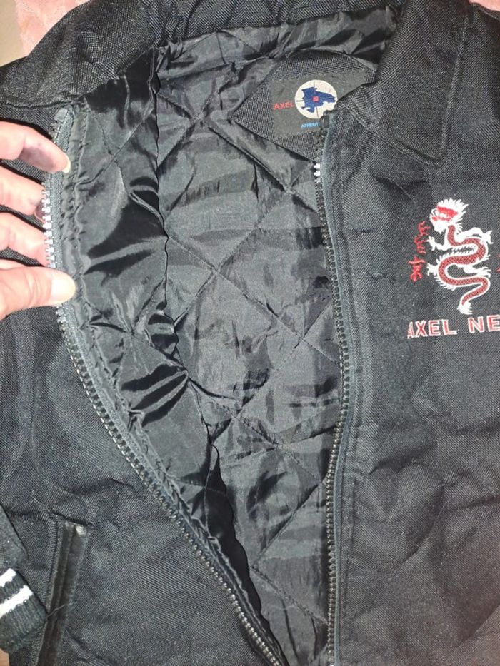 Manteau chaud qualité axel news 12 ans garçon marine - photo numéro 4