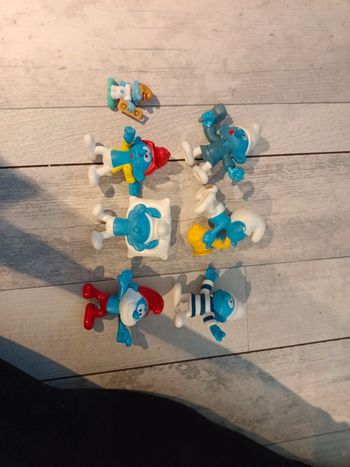 Lot 7 Schtroumpfs