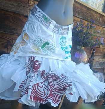 Jupe à volants Desigual taille M excellent état