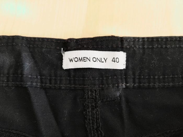Women only jupe jean noir 40 - photo numéro 5