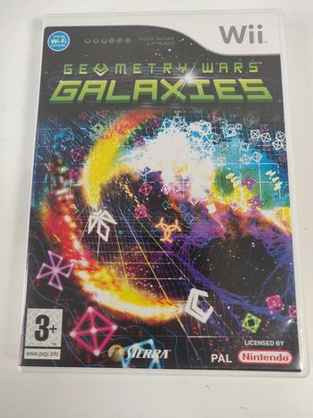 Geometry Wars Galaxies - Jeu wii - pal français complet très bon état