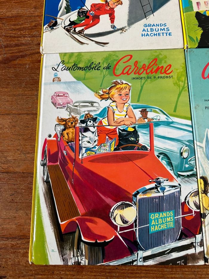Lot de 6 Grands Albums Hachette anciens livres Caroline Pierre Probst bd vintage - photo numéro 6