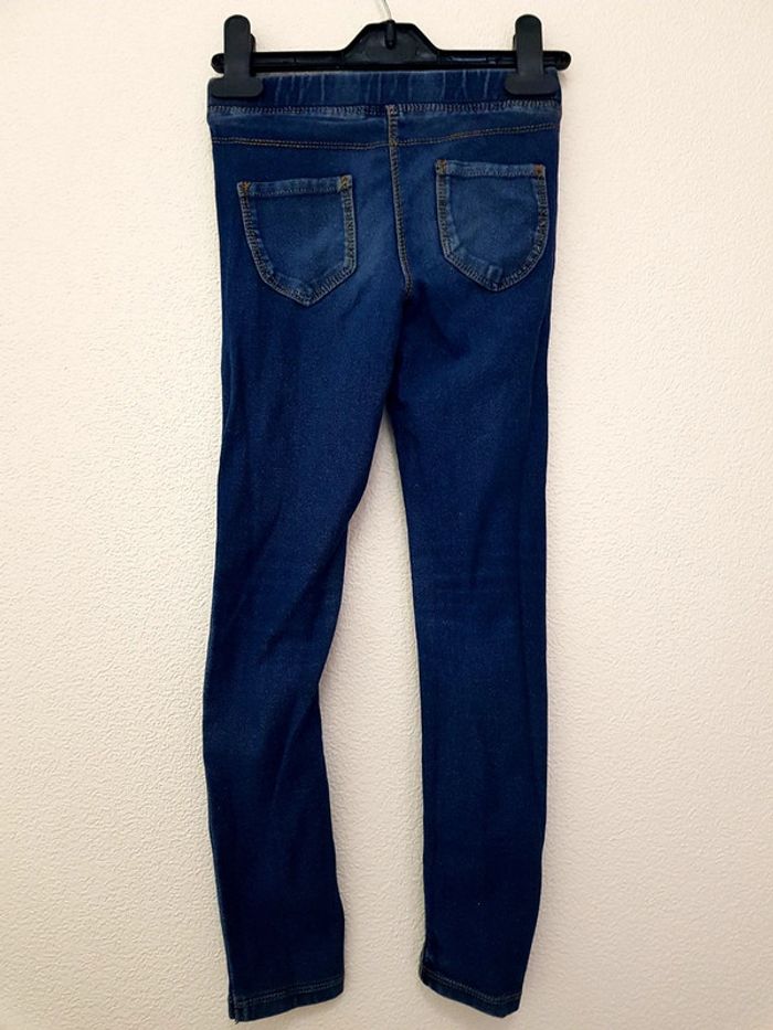 Jegging bleu taille 8 ans - photo numéro 2