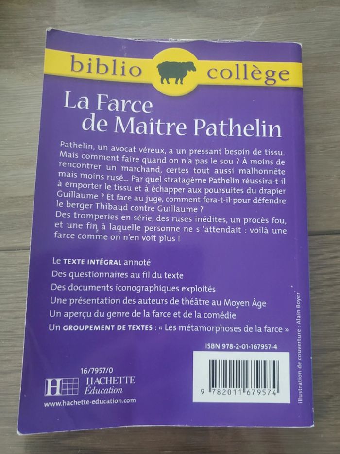 La Farce de Maître Pathelin - photo numéro 2