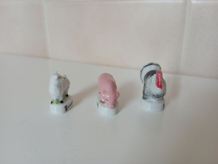 Lot de 3 fèves Atlas les Animaux de la ferme 2006 - photo numéro 4