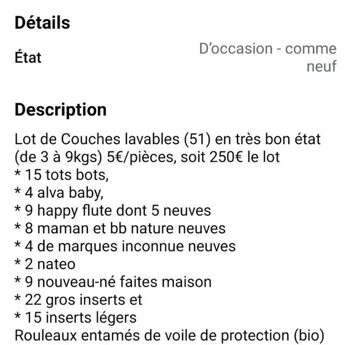 Couches lavables - photo numéro 8