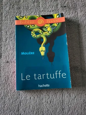 Livre -  Le  tartuffe  -  de Molière