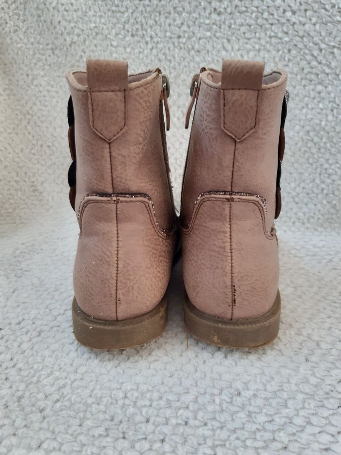 Bottine rose Nini & Girls pointure 27 - photo numéro 5