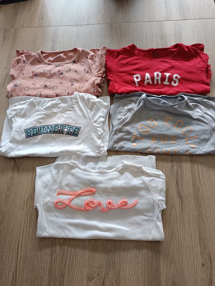 lot tee-shirt manches longues