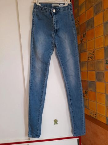 Jeans taille haute