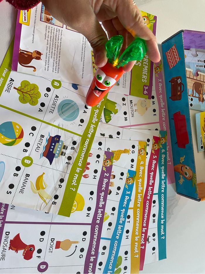 Jeu électronique avec stylo - photo numéro 5