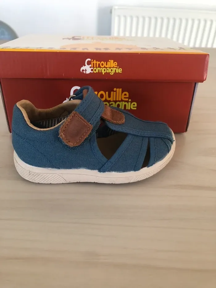 Sandales Citrouille et Compagnie taille 20 - photo numéro 3