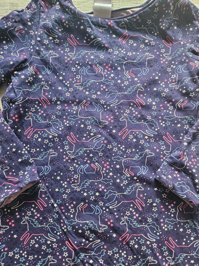 Pyjama réversible 8 ans fille - photo numéro 4