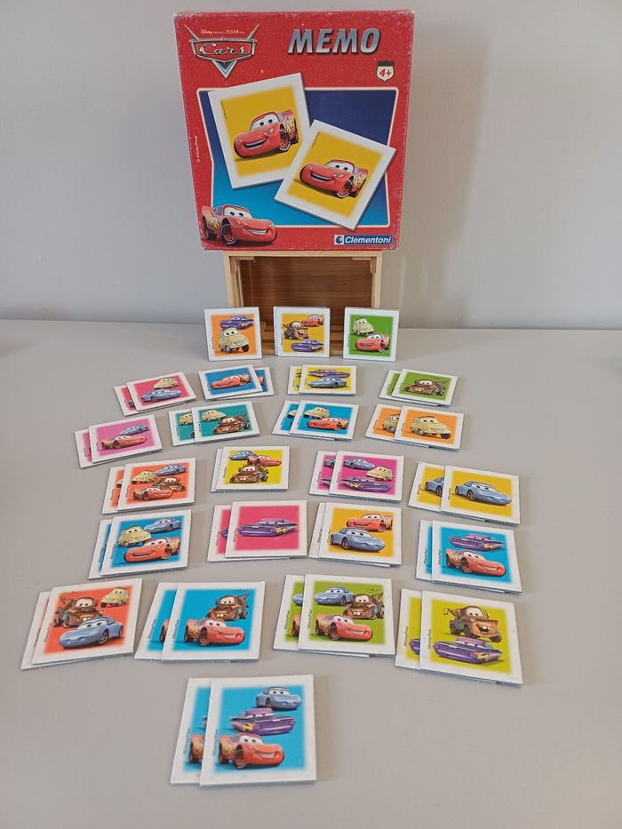 Jeu Mémo Cars