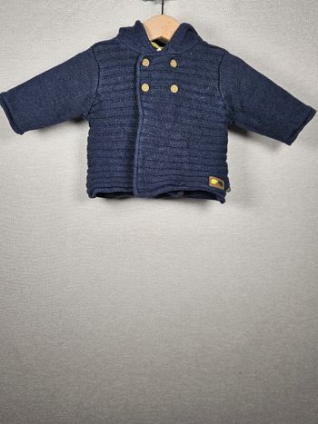 Gilet épais obaïbi 3 mois 59cm 