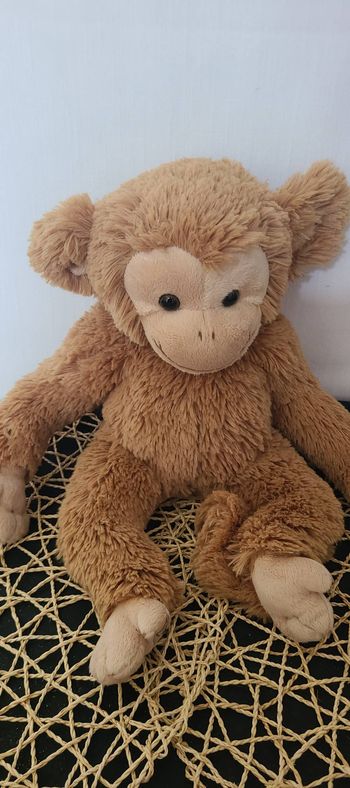 Peluche singe Denis, 40 cm (Bukowski Design)