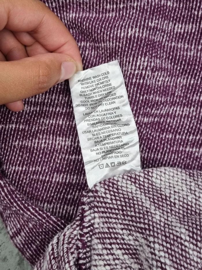 Pull col rond Champion mauve, XL femme - photo numéro 10