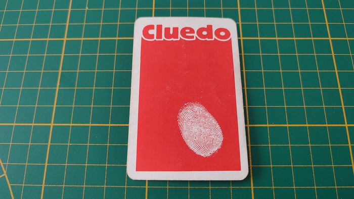 Carte grand salon en l'état Cluedo miro-meccano pièce détachée jeu de société #E26 - photo numéro 2