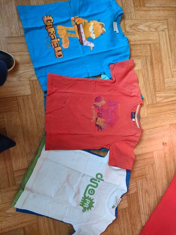 Lot 3 t shirt manches courtes