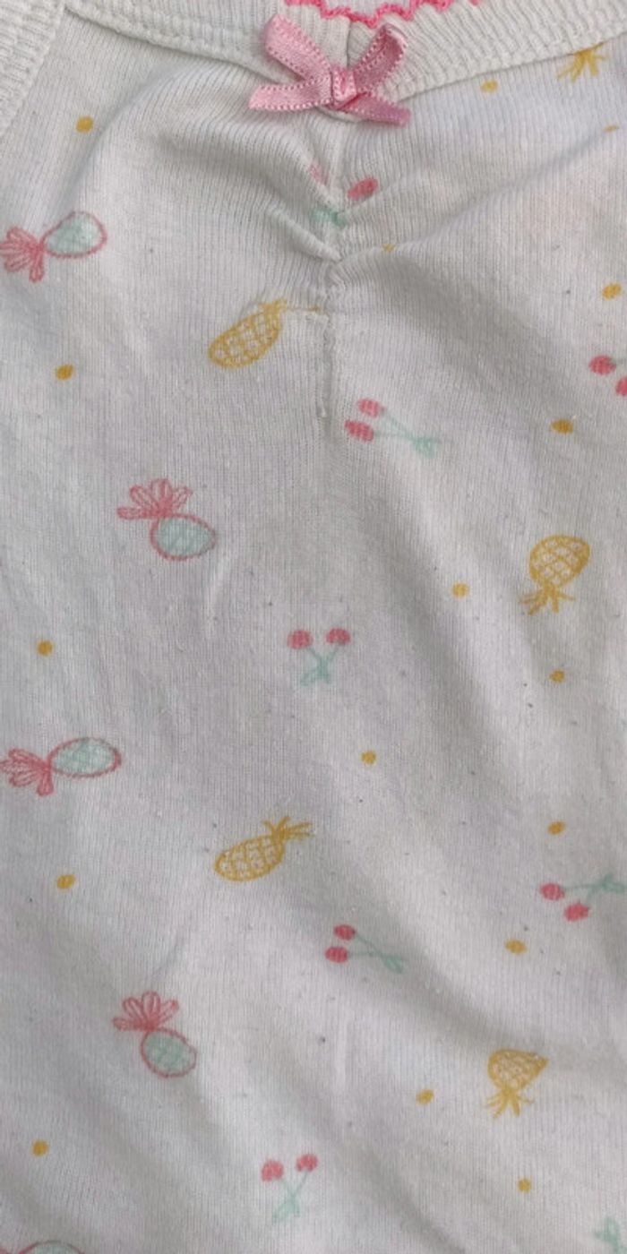 Lot de 4 bodies débardeurs fille - 9 mois - photo numéro 5