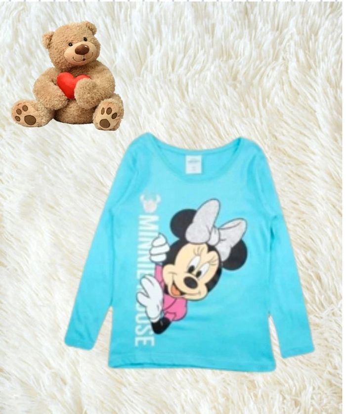 T shirt Minnie bleu 8 ans