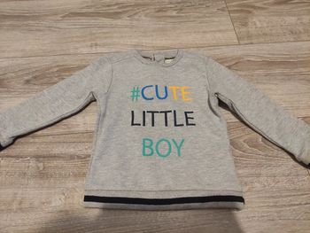 Pull gris Vertbaudet