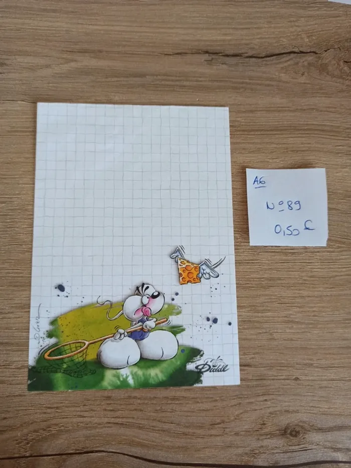 Feuille Diddl A6 89 0,50€