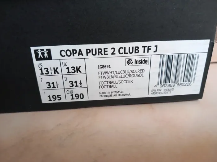 Adidas Copa Pure 2 Club TF – Chaussures de foot - photo numéro 2
