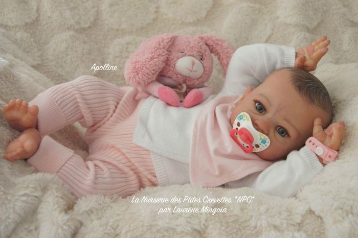 Apolline poupée bébé Reborn authentique - photo numéro 8
