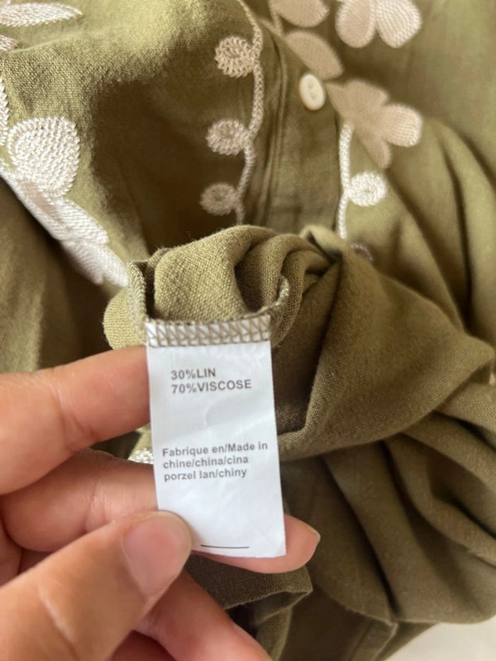 Ensemble chemise pantalon en lin - photo numéro 7