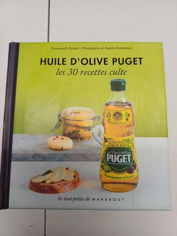 Livre recettes huile d'olive puget