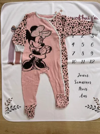 Pyjama bébé fille Disney Baby by Primark – Taille 12-18 mois – Motif Minnie