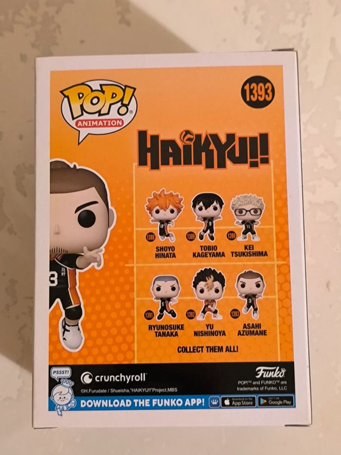 Funko Pop Asahi Azumane 1393 - photo numéro 3