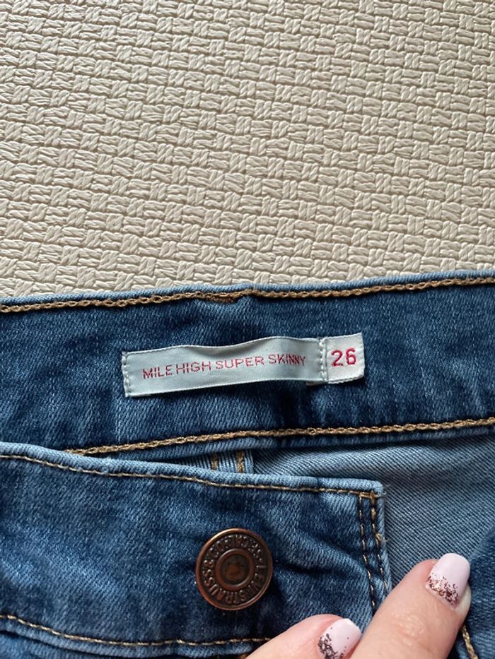 Jean levi’s mile high super skinny 26 - photo numéro 3