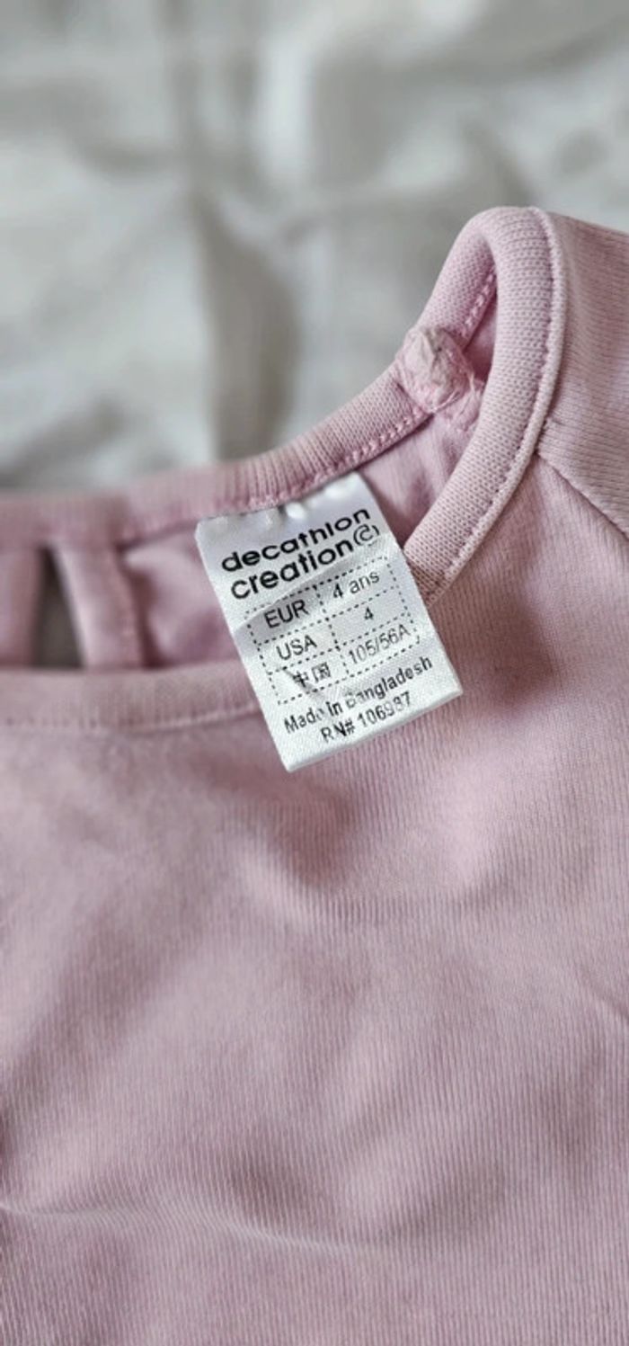 T-shirt 4 ans fille - photo numéro 3