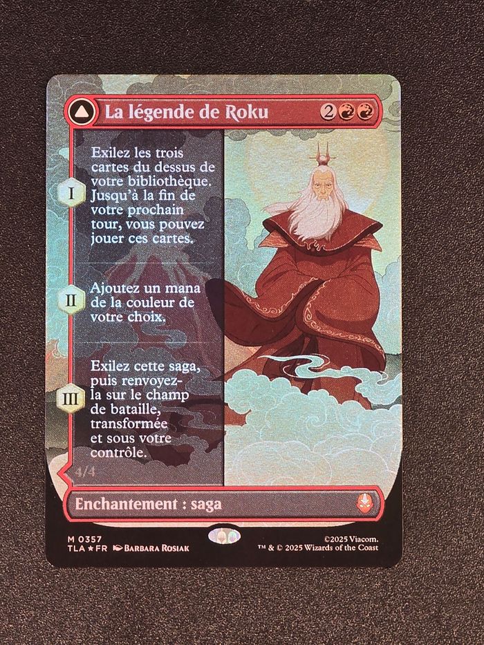 Magic the gathering - La légende de Roku - Foil - Avatar, le dernier maître de l’air