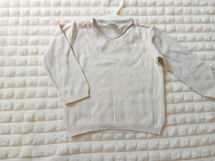 Pull garçon 18mois 🤍🐣 - photo numéro 2