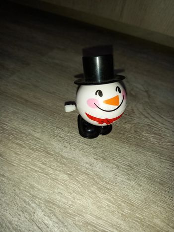 bonhomme qui ouvre la bouche et saute se remonte avec mécanisme neuf