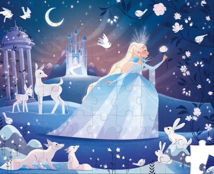 🧩. Janod Puzzle La féérie des glaces 54 pièces - photo numéro 2