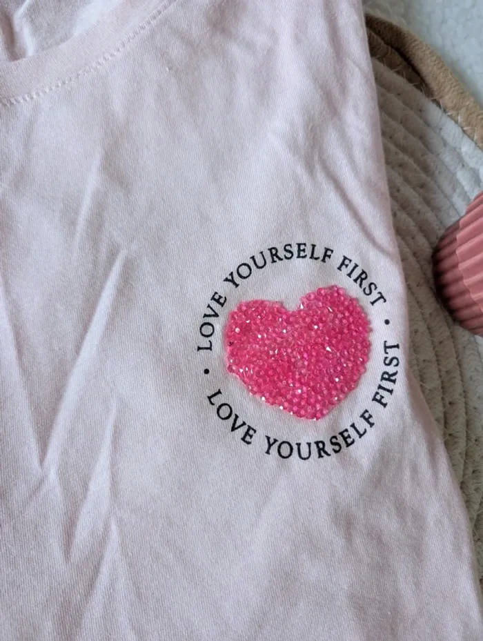 👚 T-shirt message positif Terranova - L - photo numéro 3