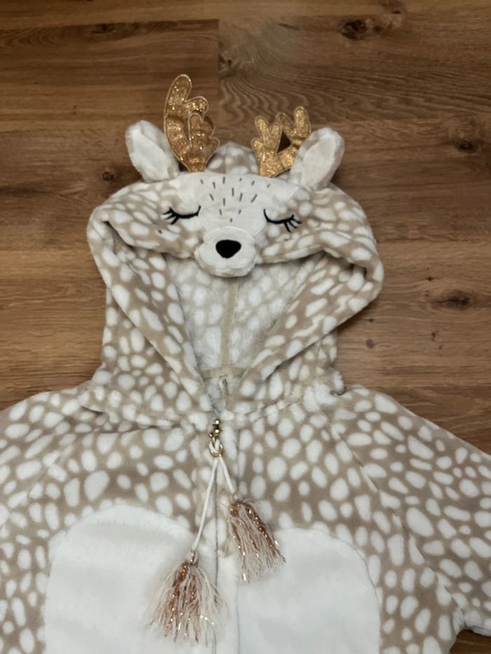 Combi pyjama polaire cerf Etam taille S - photo numéro 2