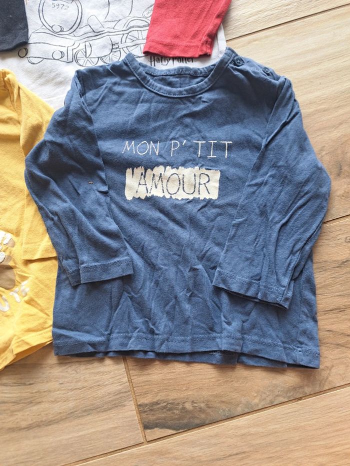 Lot 4 tee-shirts manche longue Harry Potter - photo numéro 2