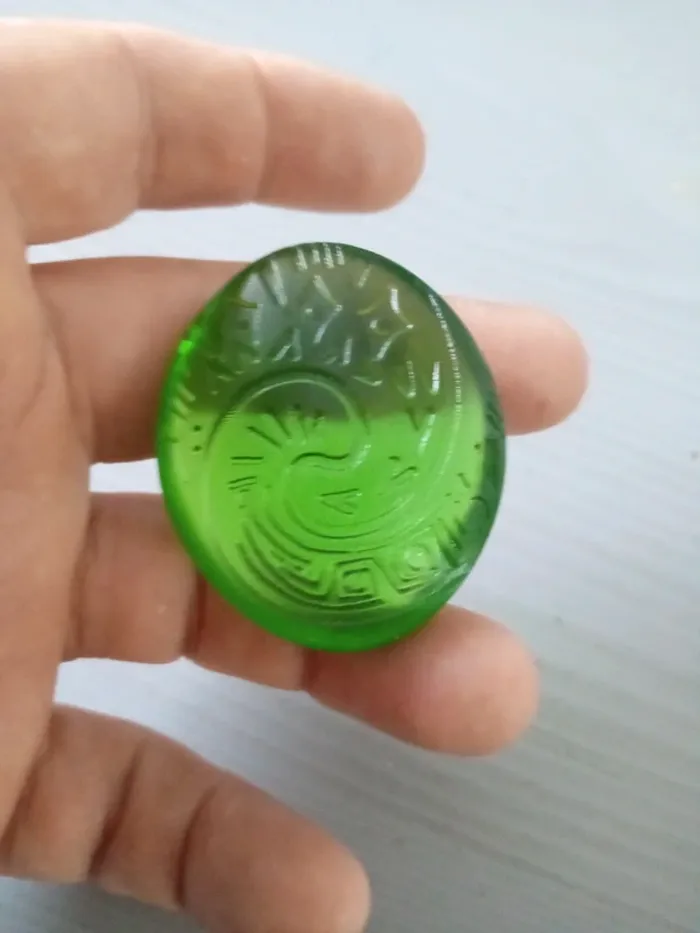 Vaiana Moana Pierre verte cœur de te fiti - photo numéro 2