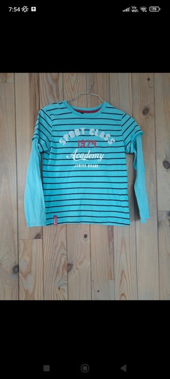 T-shirt longue garçon 10 ans