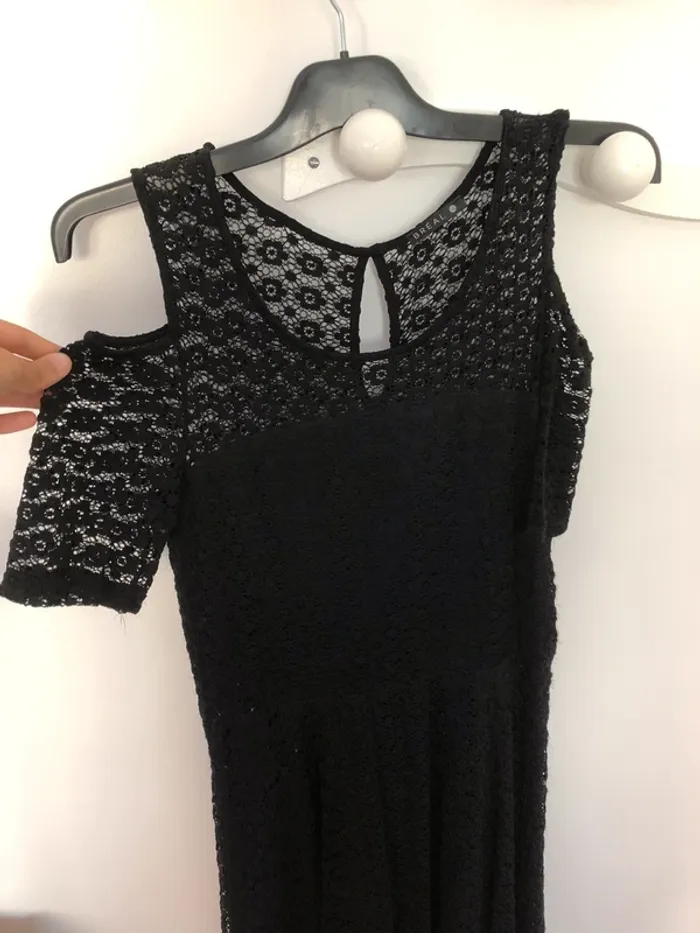 Robe noire femme breal - photo numéro 2