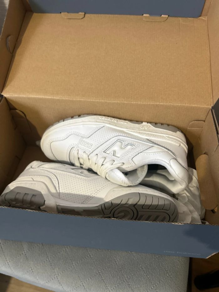 Baskets New balance 550 blanches grises 36 - photo numéro 10