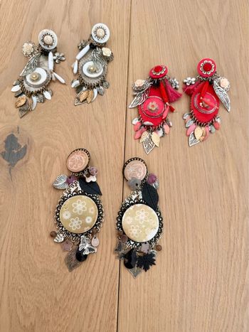 Boucles d’oreilles LOL bijoux clip Earrings Ohrringe Pendientes Orecchini Oorbellen Brincos  Jóias