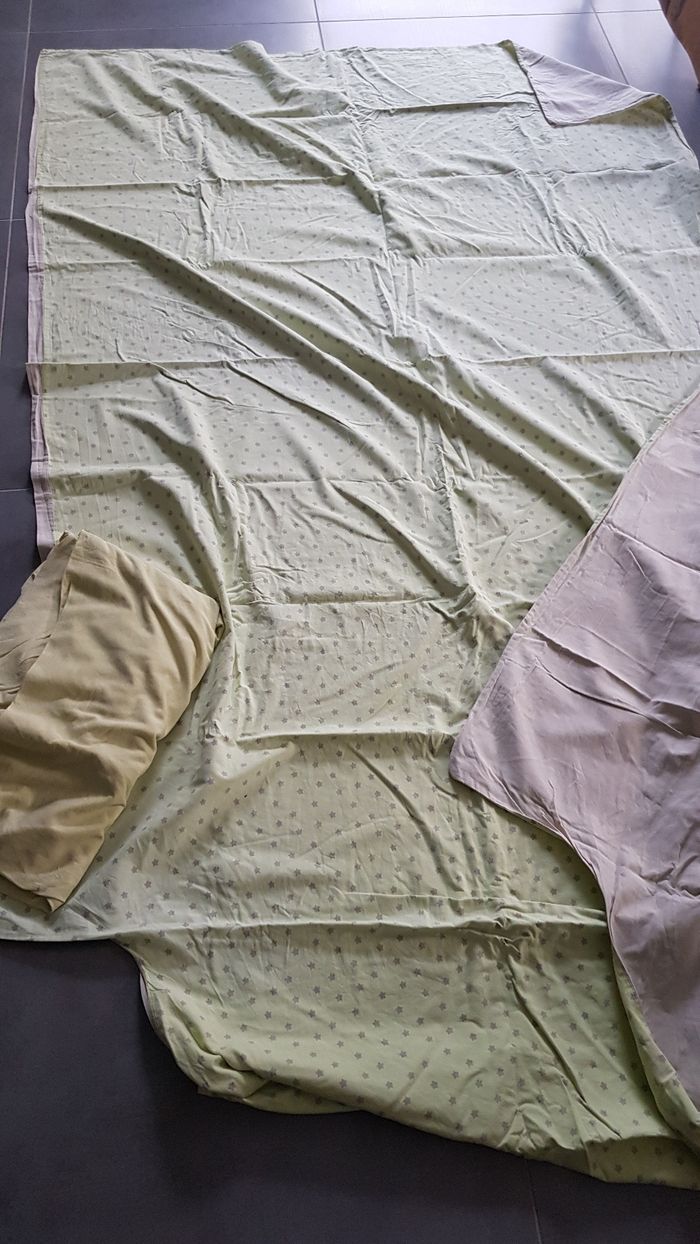 Parure de draps vertbaudet lit 1 place