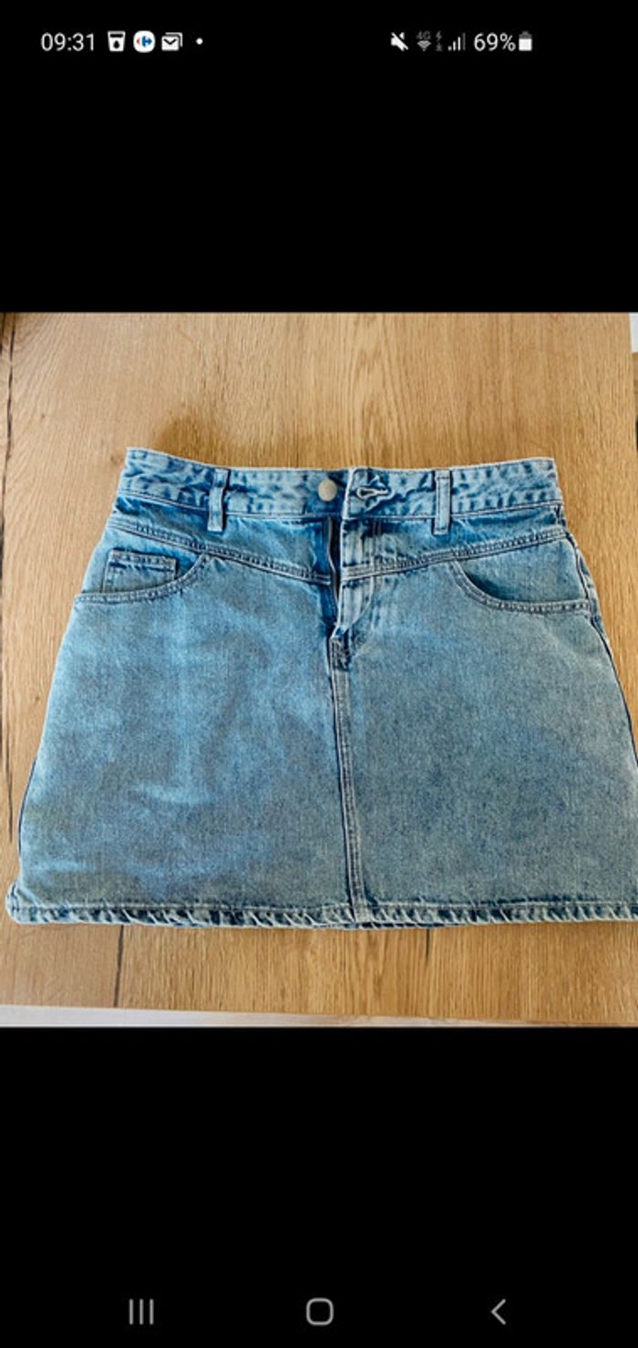 Jupe en jeans