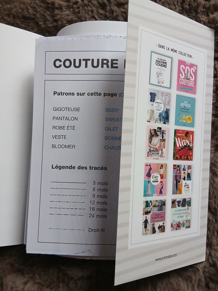 Neuf: Livre "18 créations à coudre pour bébé" - photo numéro 3